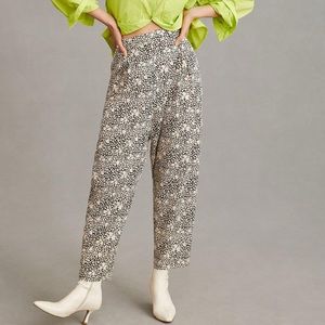 NWT Anthropologie Stella Nova Pants 97% Silk. Size L